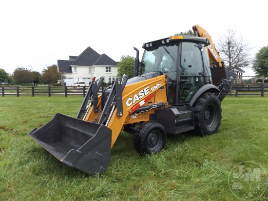 2021 CASE 580N 4X4 LOADER BACKHOE SN: JJGN580NHL771095