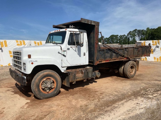 1979 INTERNATIONAL HARVESTER  2575 SINGLE AXLE DUMP TRUCK VIN: DA257JGB13410
