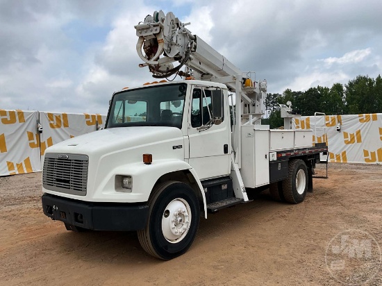 2003 FREIGHTLINER FL70 S/A DIGGER DERRICK TRUCK ALTEC D845A TC VIN: 1FVABUAK13HK27696