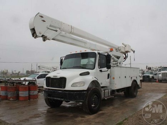 2013 FREIGHTLINER M2 S/A 4X4 MATERIAL HANDLING BUCKET TRUCK TEREX HI-RANGER TC-55 VIN: 3ALDCXDTXDDBJ