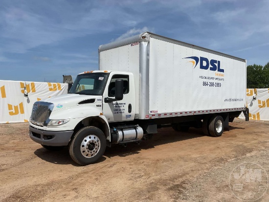 2019 INTERNATIONAL MV607 SINGLE AXLE VAN TRUCK VIN: 1HTEUTAN4KH175722