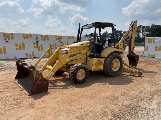 2005 KOMATSU WB140-2N 4X4 LOADER BACKHOE SN: A21842