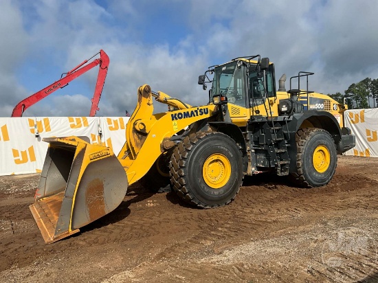 2017 KOMATSU WA500-8 WHEEL LOADER SN: KMTWA134JHNA96435