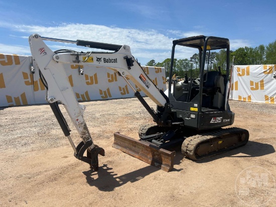2019 BOBCAT E35I MINI EXCAVATOR SN: B37215664