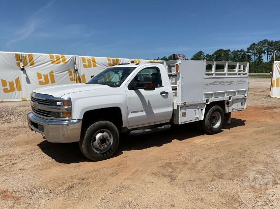 2018 CHEVROLET SILVERADO 3500 S/A UTILITY TRUCK VIN: 1GB3CYCG0JZ154589