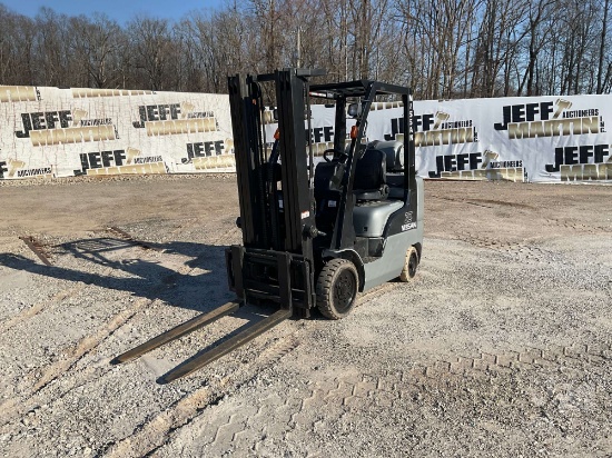2006 NISSAN MCPL02A25LV 4400 LB CUSHION TIRE FORKLIFT SN: CPL02-9P5229