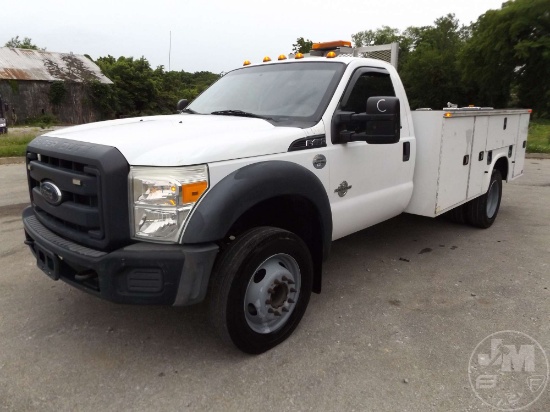 2015 FORD F-450 S/A UTILITY TRUCK VIN: 1FDUF4GT7FEC15731