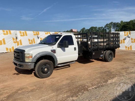 2008 FORD F-550 VIN: 1FDAF57R28EB93346 S STAKE TRUCK