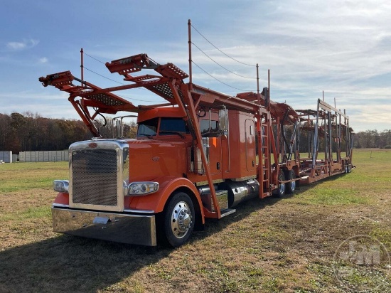 2019 PETERBILT 389 T/A CAR HAULER TRUCK VIN: 1NPXLP9X0KD617367