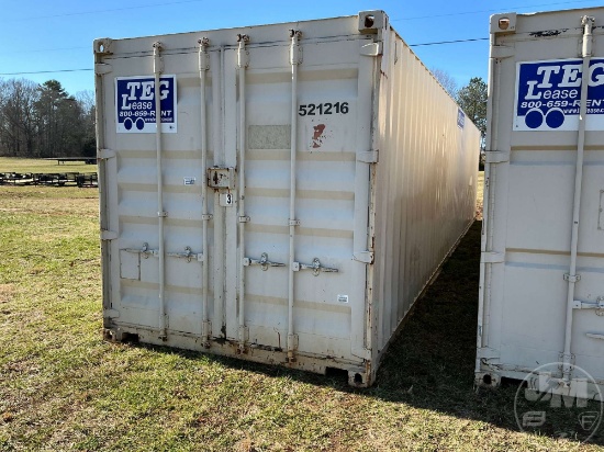40'  CONTAINER SN: 521216