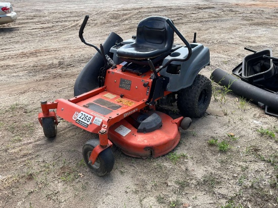 HUSQVARNA RZ4623 ZERO TURN SN: 031611C001147
