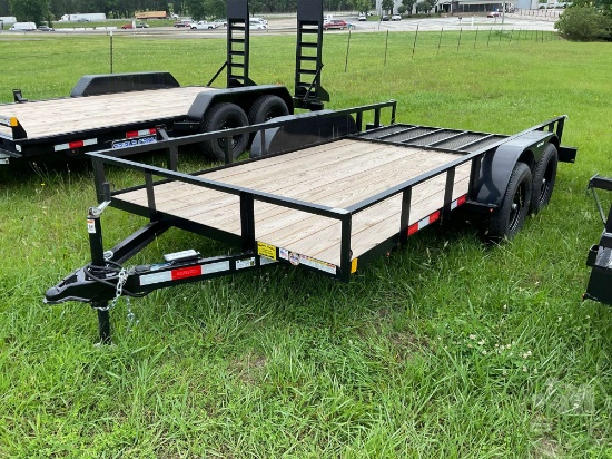2025 TRIPLE CROWN TRAILERS, INC U6X14TBRAKE UTILITY TRAILER 6'6"X14' VIN: 1XNBU1428S2041652