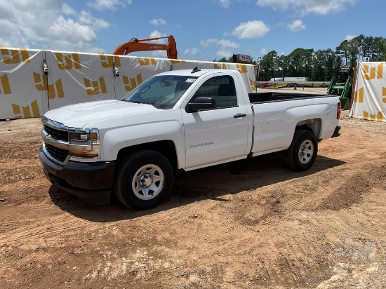2018 CHEVROLET SILVERADO REGULAR CAB 4X2 PICKUP VIN: 1GCNCNEHXJZ326006