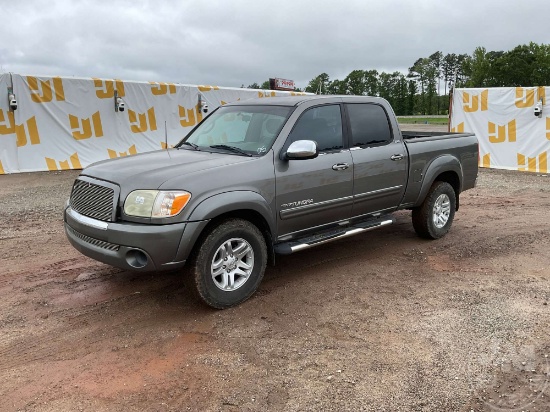 2005 TOYOTA TUNDRA CREW CAB 4X4 PICKUP VIN: 5TBET34165S482357