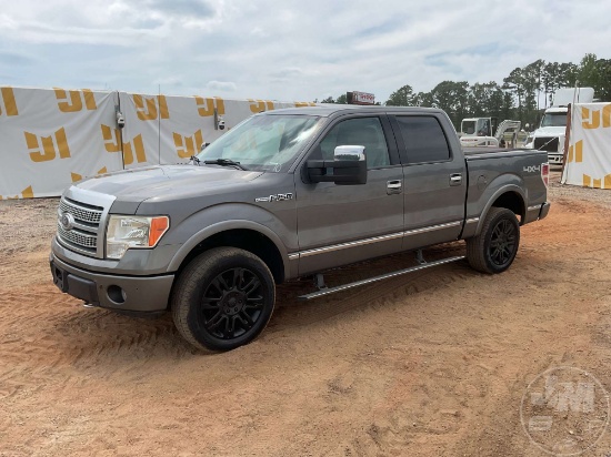 2010 FORD F-150 PLATINUM CREW CAB 4X4 PICKUP VIN: 1FTFW1EV2AFC16742