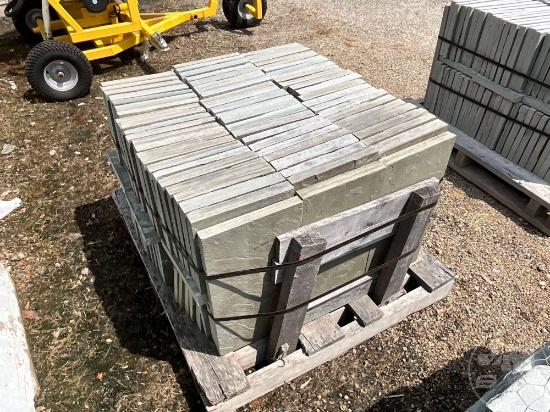 PALLET OF BLUE STONE PAVERS