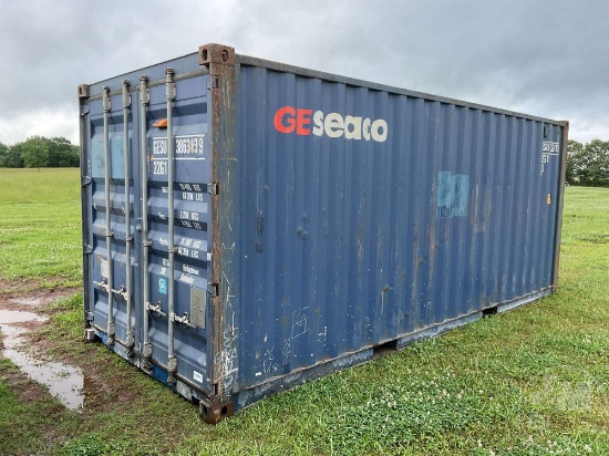 2008 GE SEACO  20' HIGH CUBE CONTAINER SN: GESU3863139