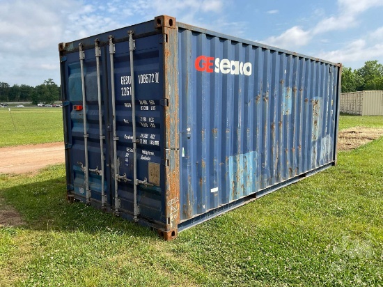 2010 GE SEACO SRI 20' HIGH CUBE CONTAINER SN: GESU1065720