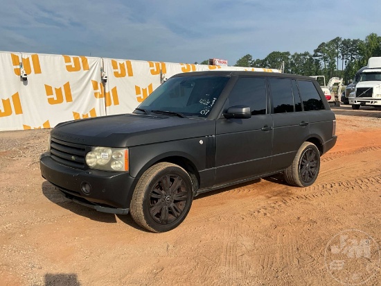 2007 LAND ROVER RANGE ROVER VIN: SALMF15447A255250