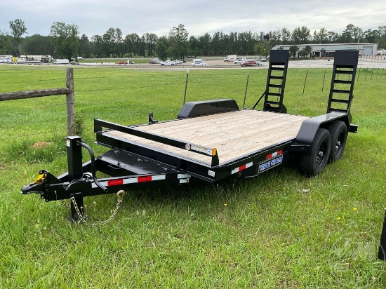 2025 TRIPLE CROWN TRAILERS, INC ECF7X1614K EQUIPMENT TRAILER 7'X16' VIN: 1XNBE1623S2041651