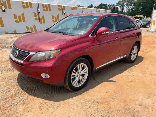 2010 LEXUS RX VIN: JTJZB1BA3A2002681