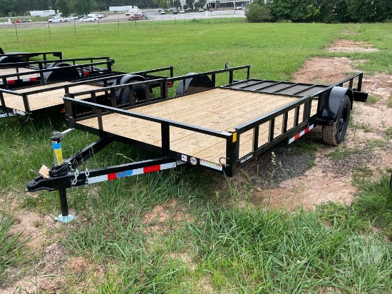 2025 TRIPLE CROWN TRAILERS, INC ATV7X14SA UTILITY TRAILER 7'X14' VIN: 1XNBE1414S2041653
