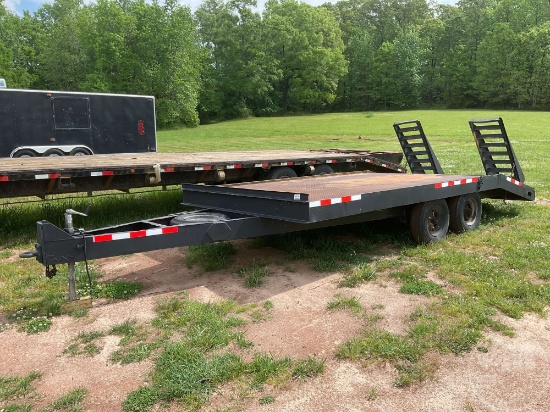 HUDSON TAG A LONG EQUIPMENT TRAILER 7 TON