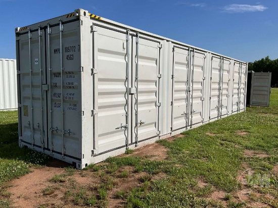 2025 CTTN 40' HIGH CUBE CONTAINER SN: MMPU1057727