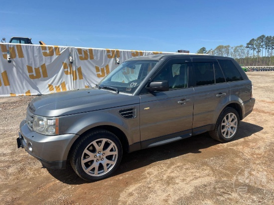 2009 LAND ROVER RANGE ROVER SPORT VIN: SALSF25449A198287