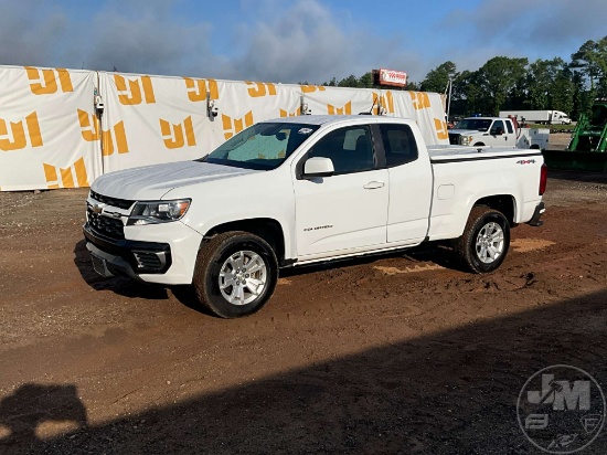 2022 CHEVROLET COLORADO EXTENDED CAB 4X2 PICKUP VIN: 1GCHTCEA1N1115740