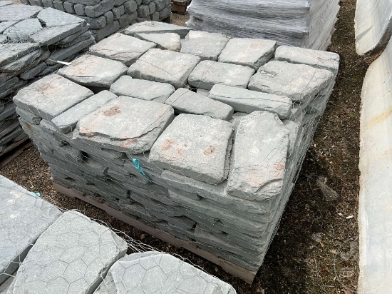 PALLET OF BLUE STONE PAVERS