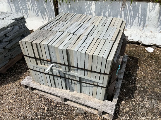 PALLET OF BLUE STONE PAVERS