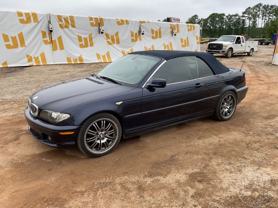2004 BMW 325CI VIN: WBABW33454PL33537 2WD