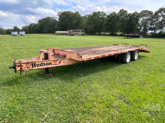 HUDSON  TAG A LONG EQUIPMENT TRAILER 9 TON