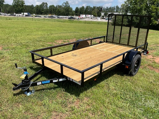 2025 TRIPLE CROWN TRAILERS, INC TRIPLE CROWN TRAILERS, INC LANDSCAPE TRAILER 6'X12' VIN: 1XNBU1214S2
