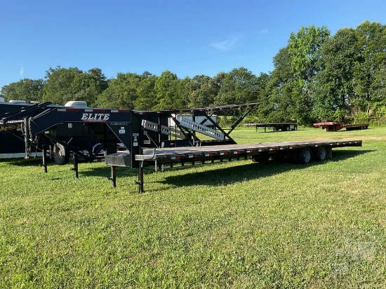 2022 ELITE TRAILERS 40' FLATBED TRAILER VIN: 1E9BF4020NS230228