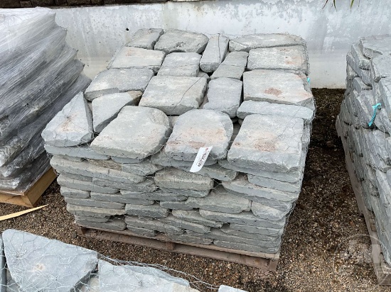 PALLET OF BLUE STONE PAVERS