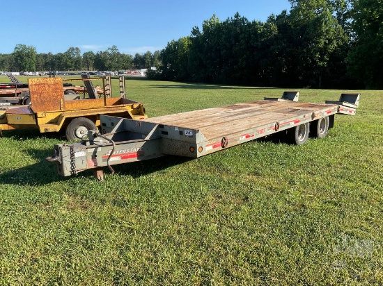 2007 INTERSTATE TRAILERS, INC. FLATBED 20DT TAG A LONG EQUIPMENT TRAILER VIN: 1JK0DT2097M008221