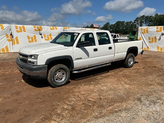2007 CHEVROLET SILVERADO CREW CAB 4X2 PICKUP VIN: 1GBHC23U07F108666