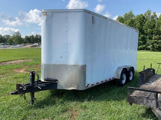 2019 DOOLITTLE, FOXTRAIL CARGO, BULLITT ENCLOSED TRAILER 7'X20' VIN: 1DGCS1624KM035650