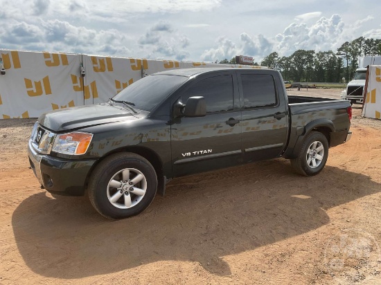 2008 NISSAN TITAN CREW CAB 4X4 PICKUP VIN: 1N6AA07C58N310514