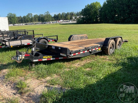 2021 BIG TEX 21’......X84”...... TILT TRAILER VIN: 16V1C2521M2093613