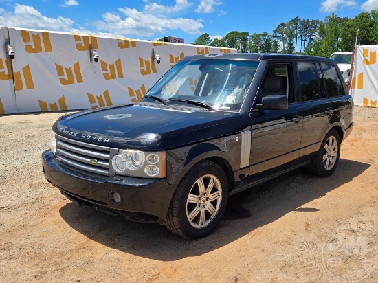 2008 LAND ROVER RANGE ROVER VIN: SALMF15458A284323 4WD