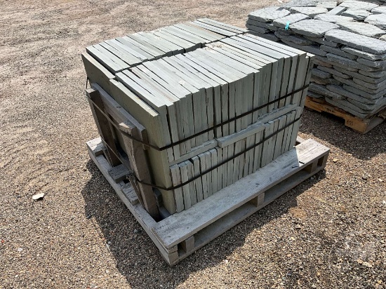 PALLET OF BLUE STONE PAVERS