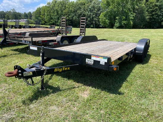 2022 BIG TEX TAG A LONG EQUIPMENT TRAILER VIN: 16V1U2224N3170522