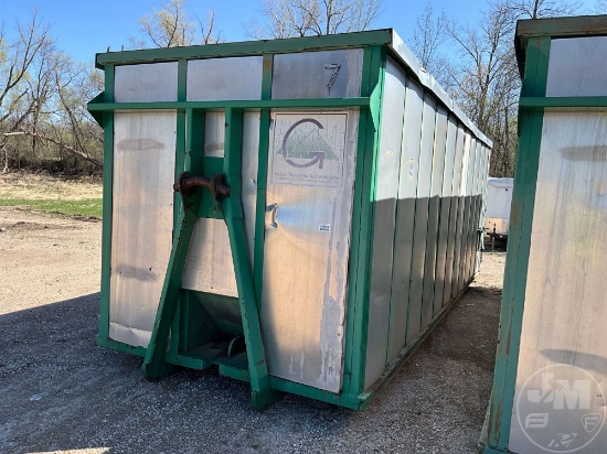 GREEN MOUNTAIN TECHNOLOGIES IN-VESSEL COMPOSTING RECTANGLE ROLL-OFF CONTAINER