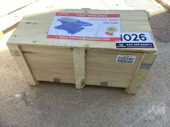 200LB CAST IRON ANVIL