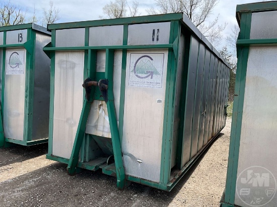 GREEN MOUNTAIN TECHNOLOGIES IN-VESSEL COMPOSTING RECTANGLE ROLL-OFF CONTAINER