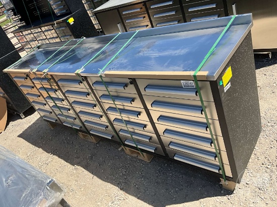 UNUSED 2025 10FT-30DB 30 DRAWER WORK BENCH
