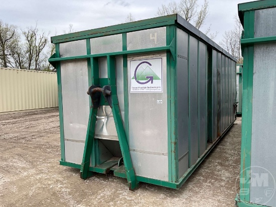 GREEN MOUNTAIN TECHNOLOGIES IN-VESSEL COMPOSTING RECTANGLE ROLL-OFF CONTAINER